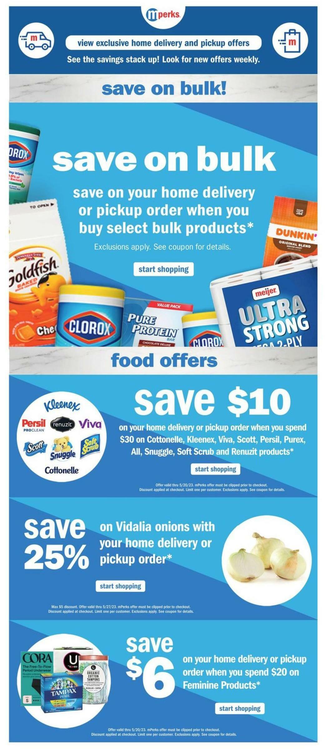 Meijer Weekly Ad from May 14