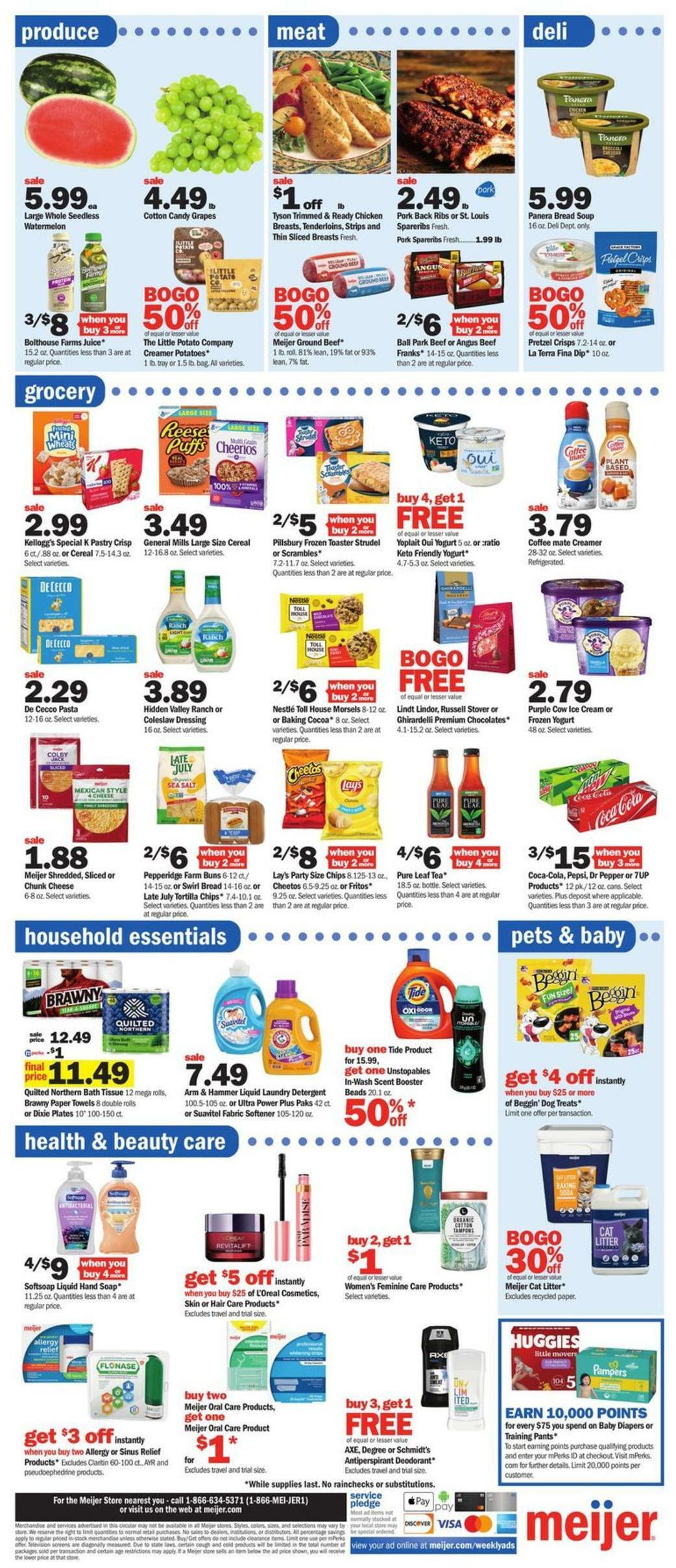 Meijer Weekly Ad from May 14