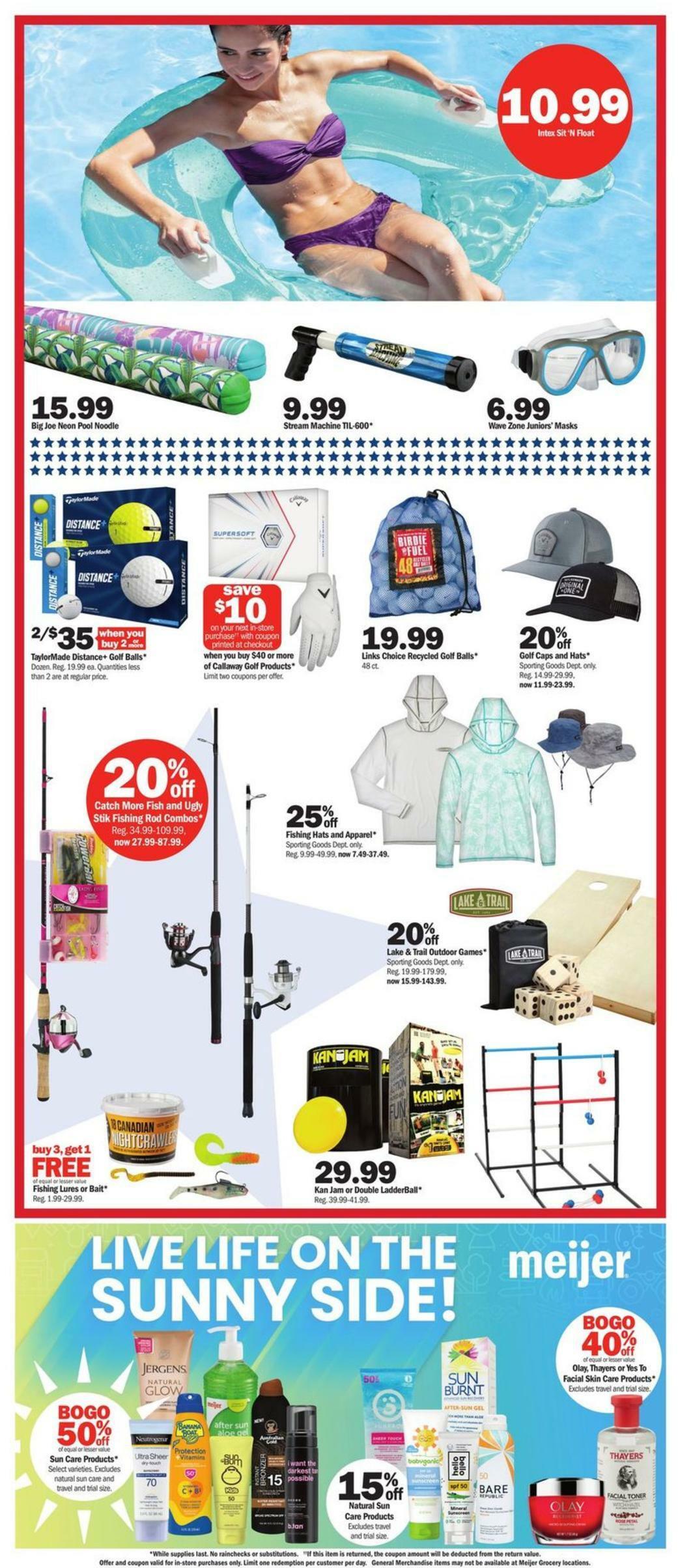 Meijer Summer Weekly Ad from May 21