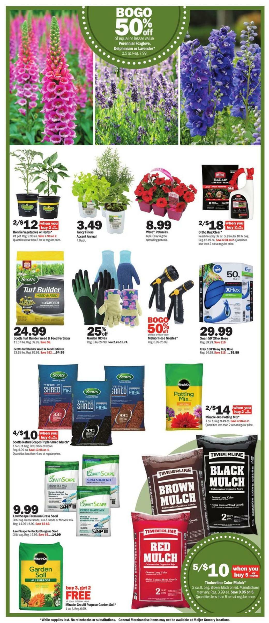 Meijer Summer Weekly Ad from May 21