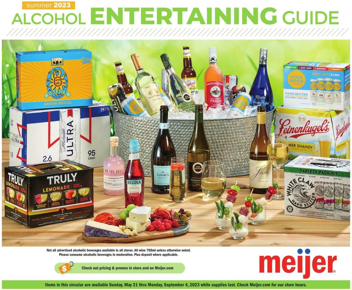 Meijer Alcohol Weekly Ad from May 21