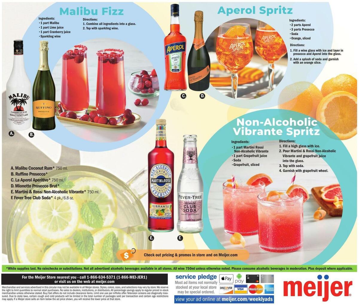Meijer Alcohol Weekly Ad from May 21