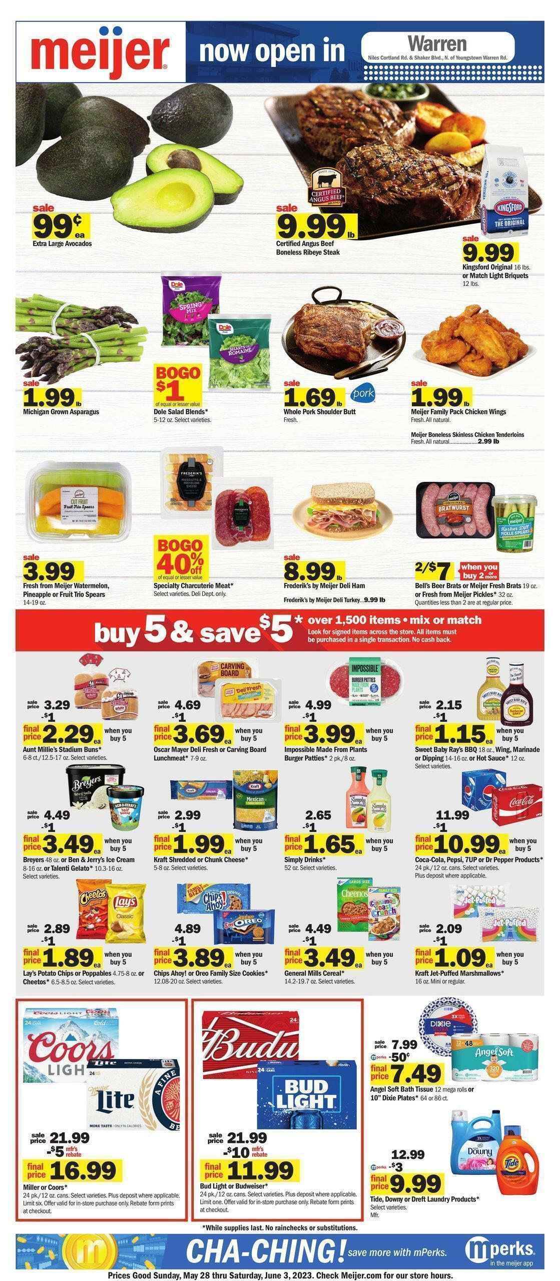 Meijer Weekly Ad from May 28