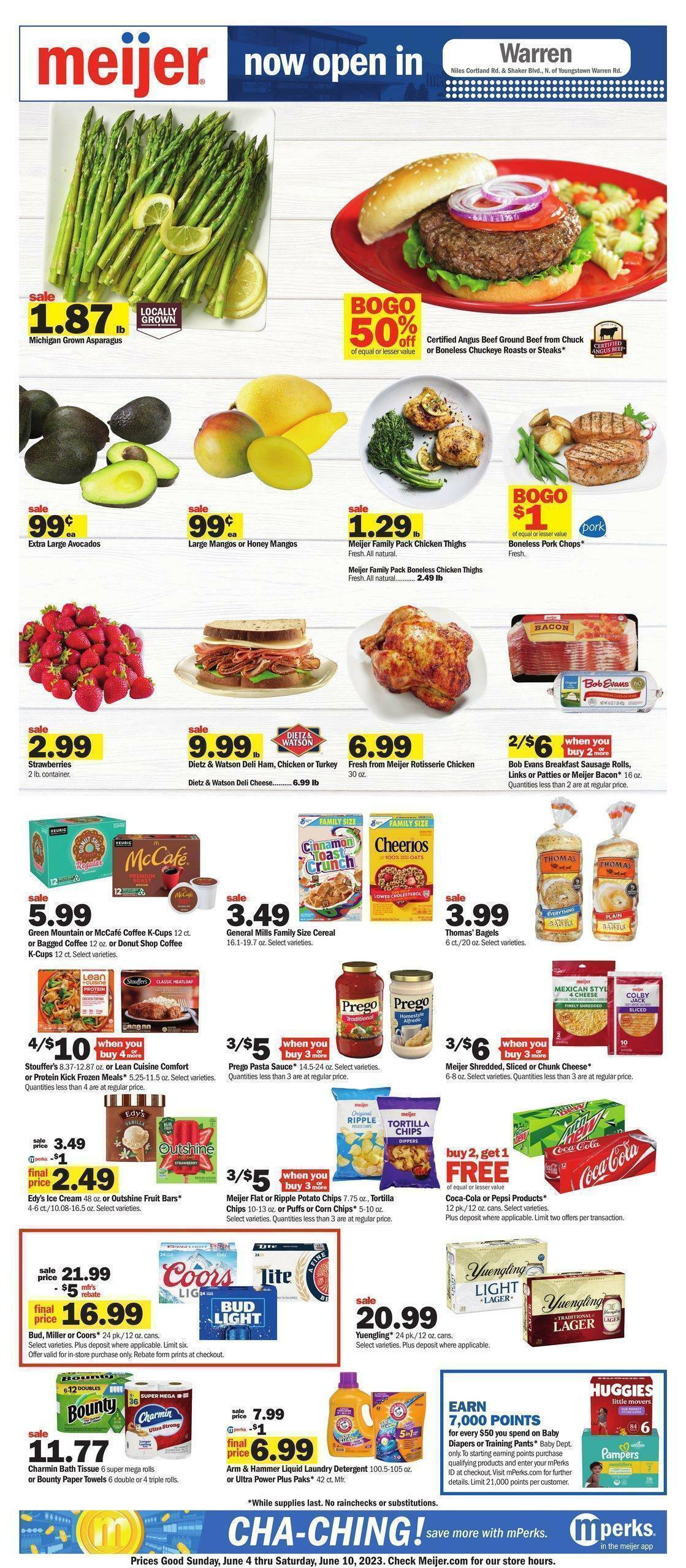 Meijer Weekly Ad from June 4
