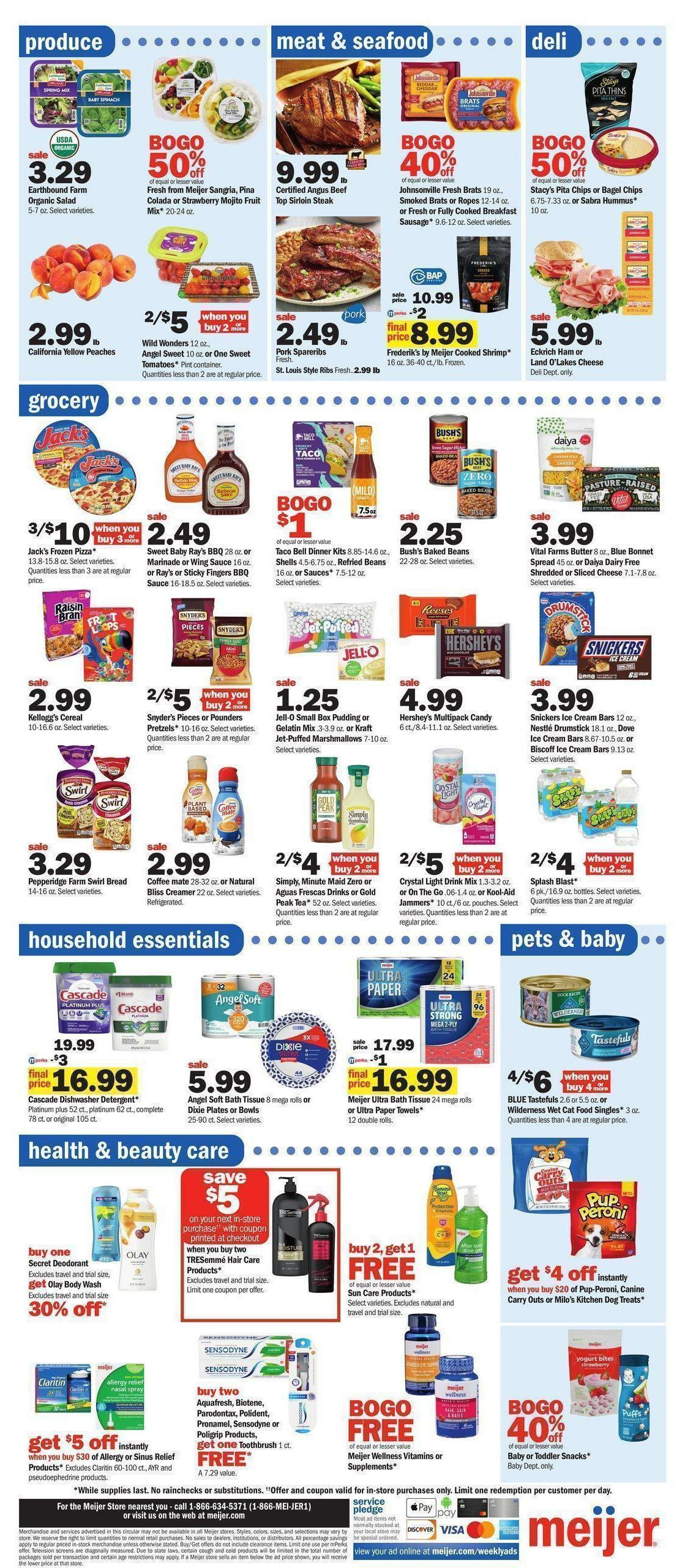 Meijer Weekly Ad from June 4