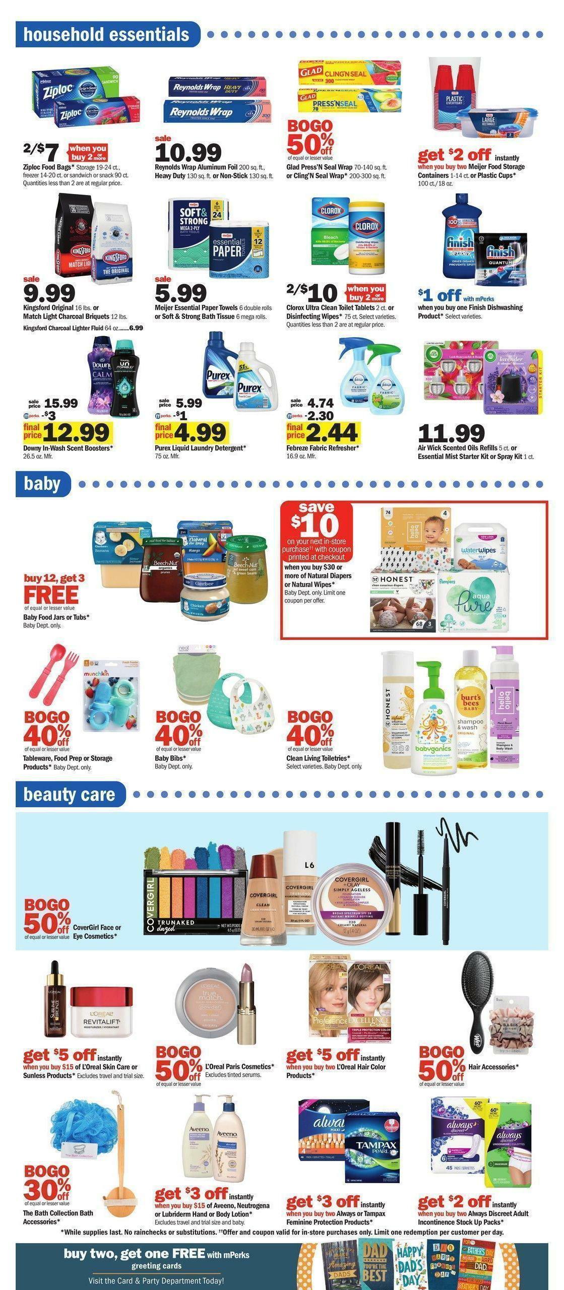 Meijer Weekly Ad from June 11