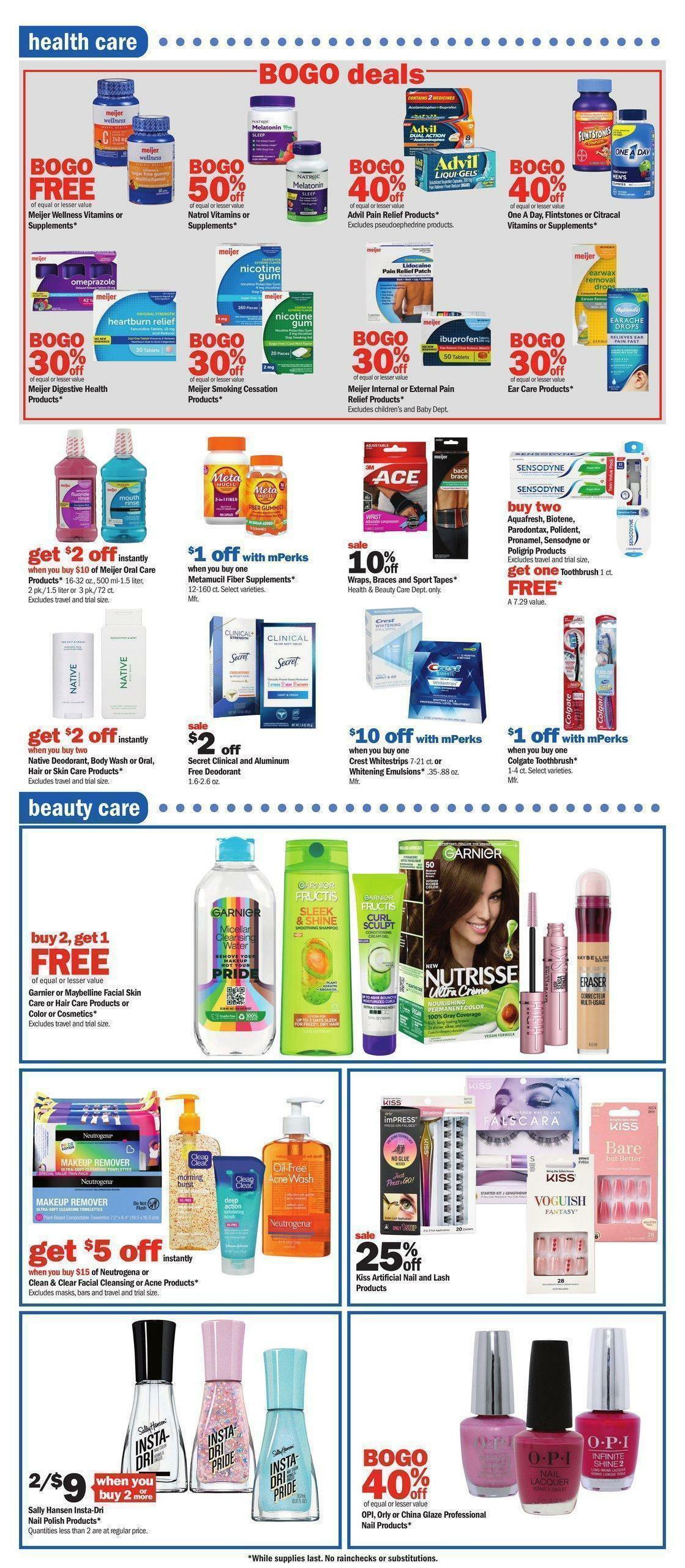 Meijer Weekly Ad from June 11