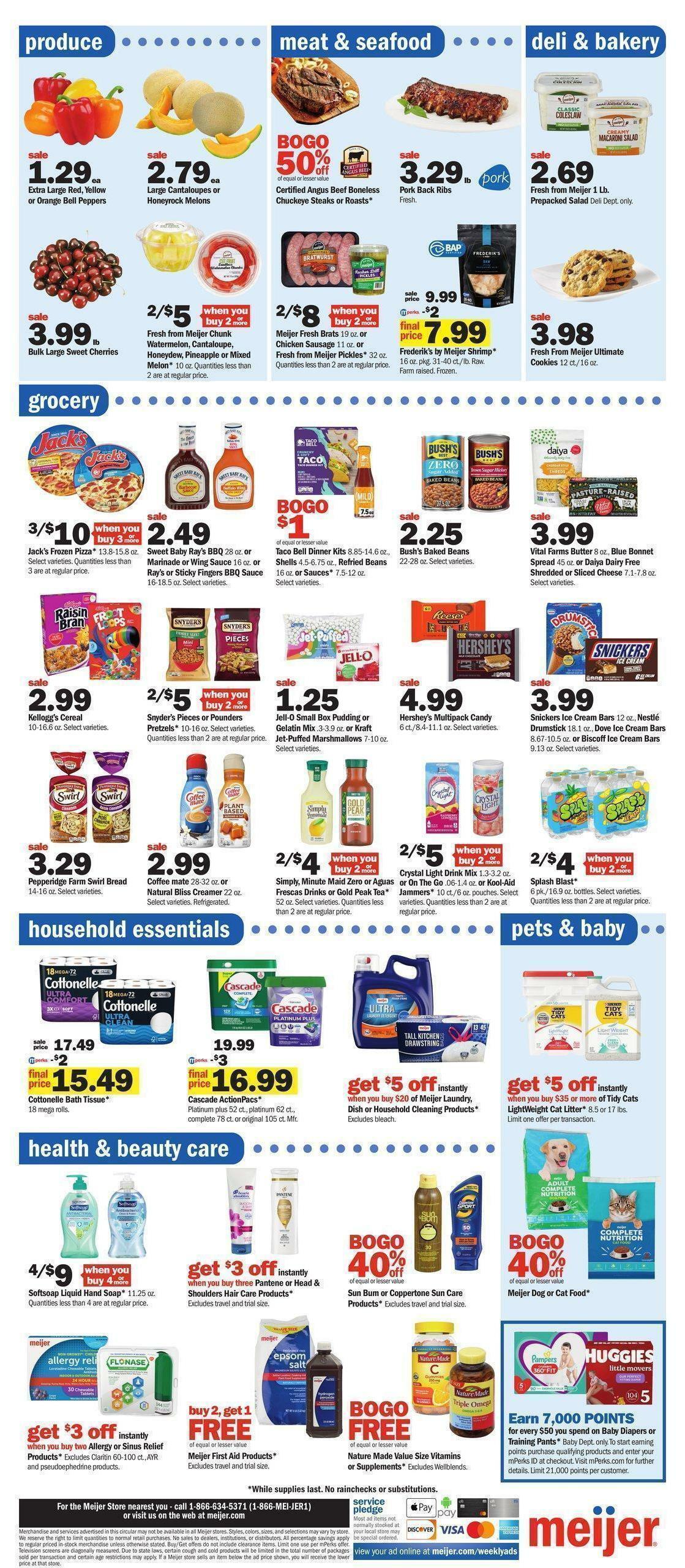 Meijer Weekly Ad from June 11