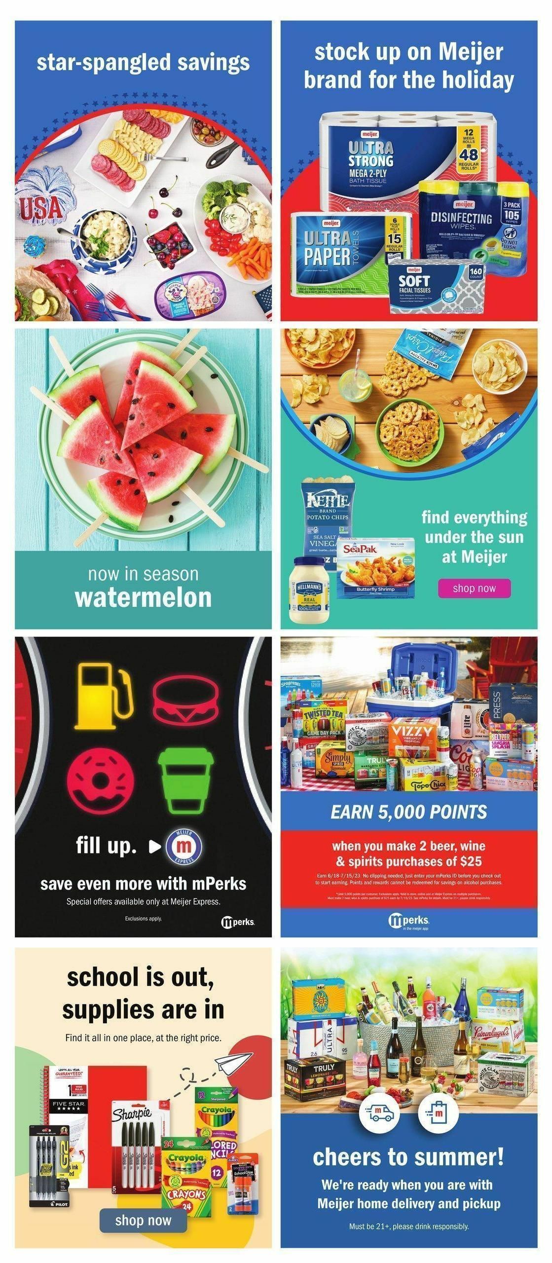 Meijer Weekly Ad from June 25