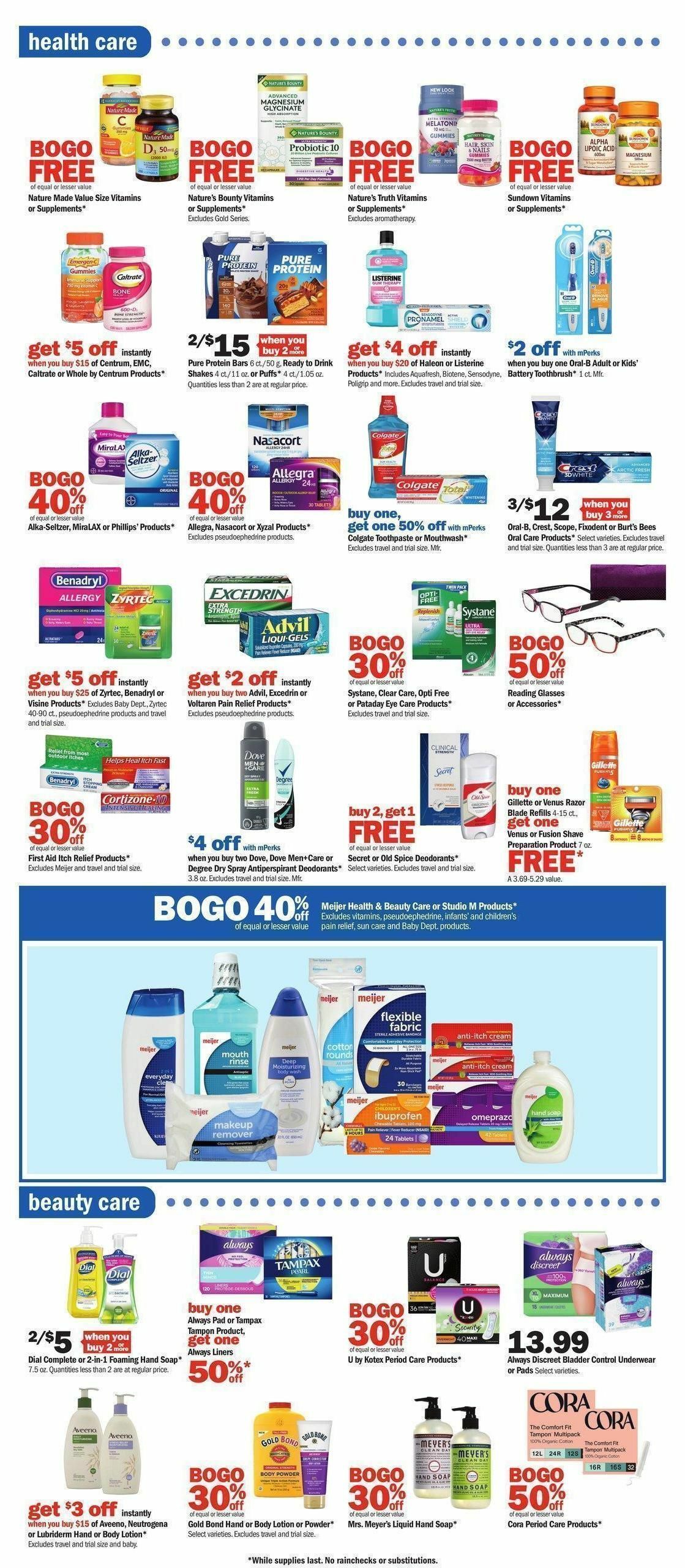 Meijer Weekly Ad from June 25