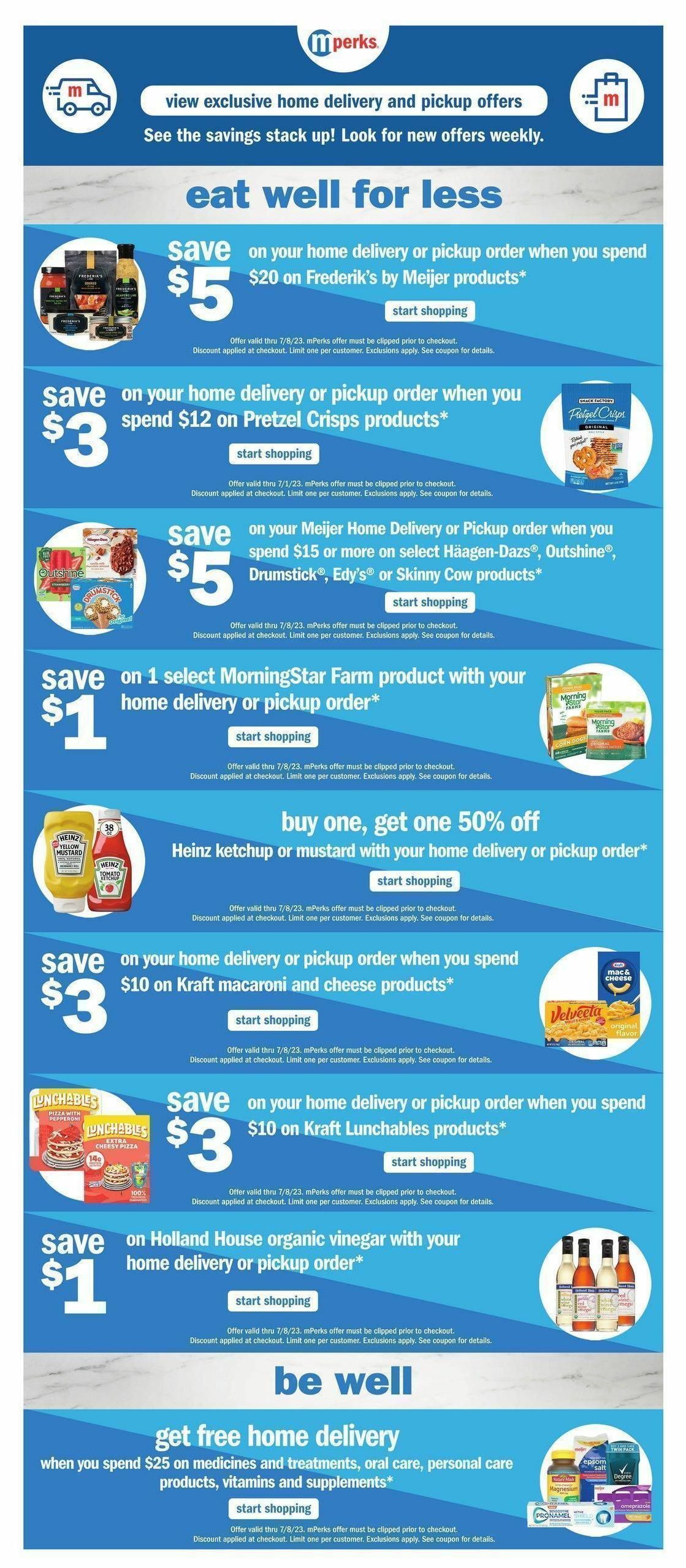 Meijer Weekly Ad from June 25