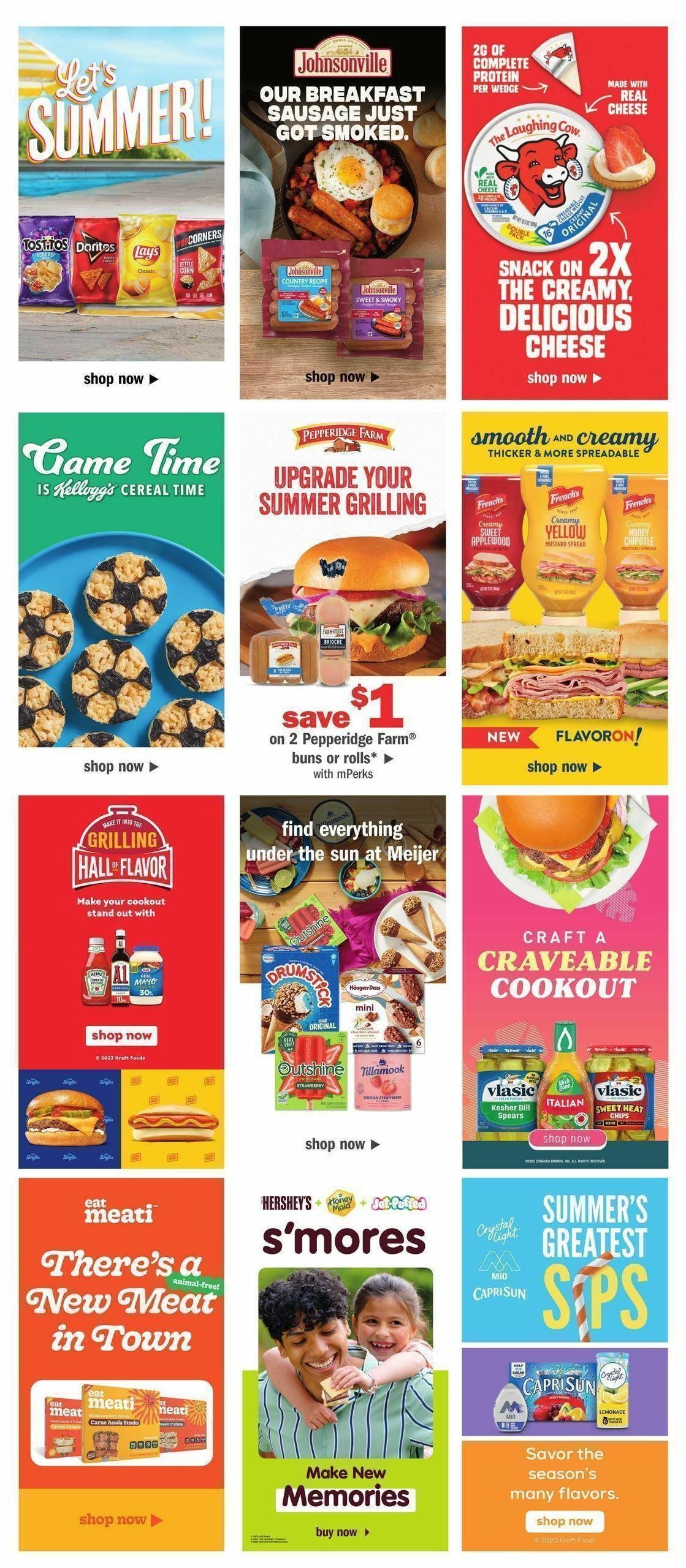 Meijer Weekly Ad from June 25