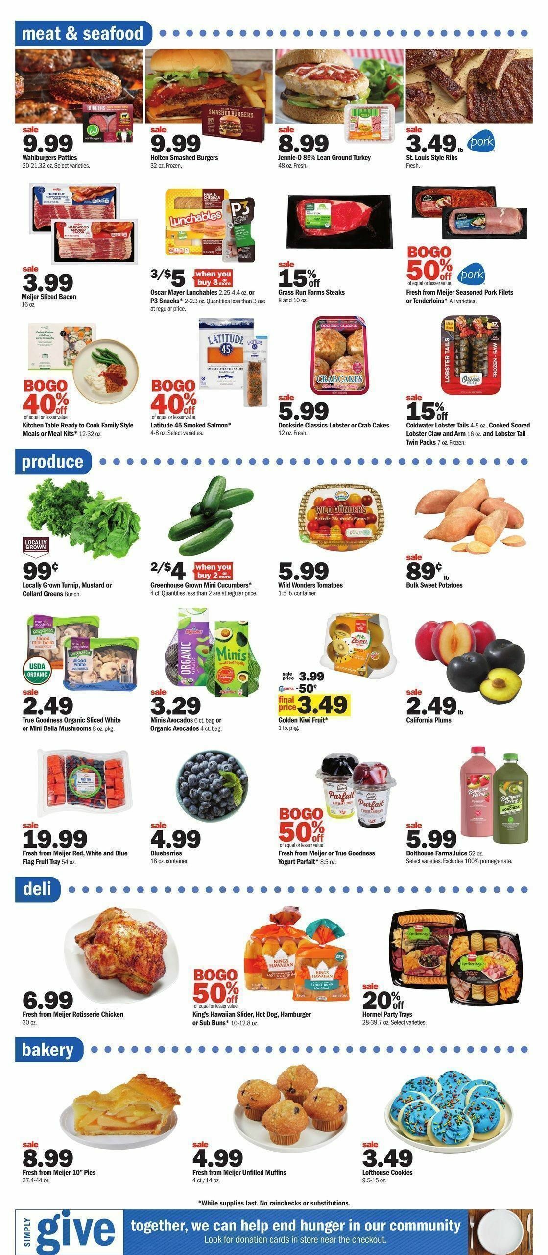 Meijer Weekly Ad from June 25