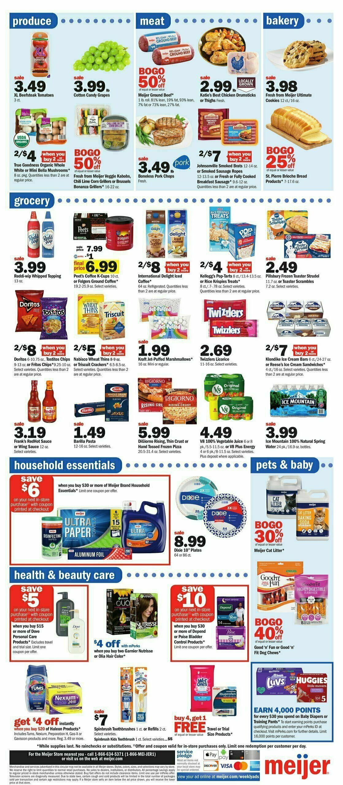 Meijer Weekly Ad from July 2