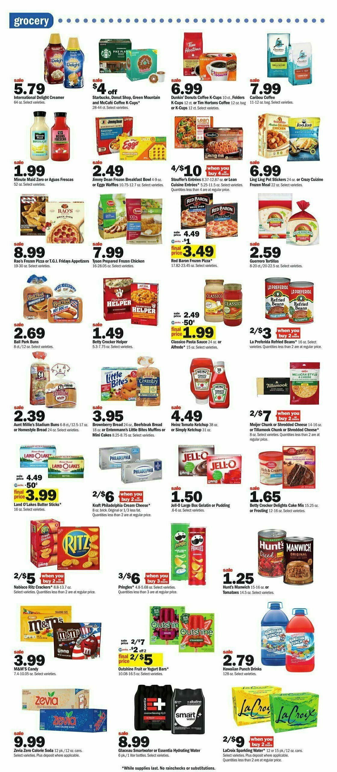 Meijer Weekly Ad from July 2