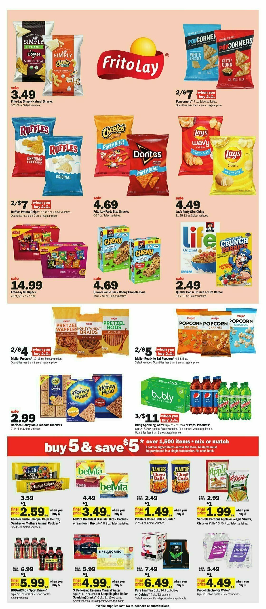 Meijer Weekly Ad from July 2