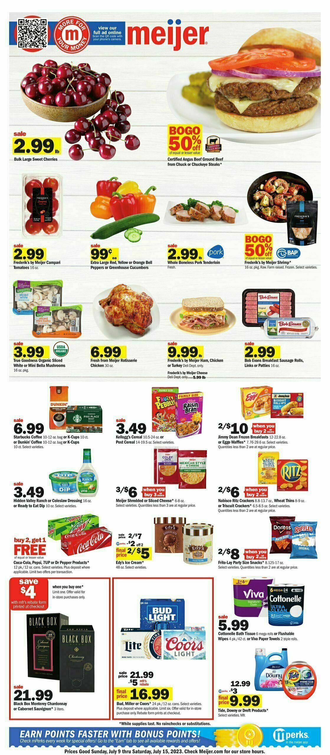 Meijer Weekly Ad from July 9
