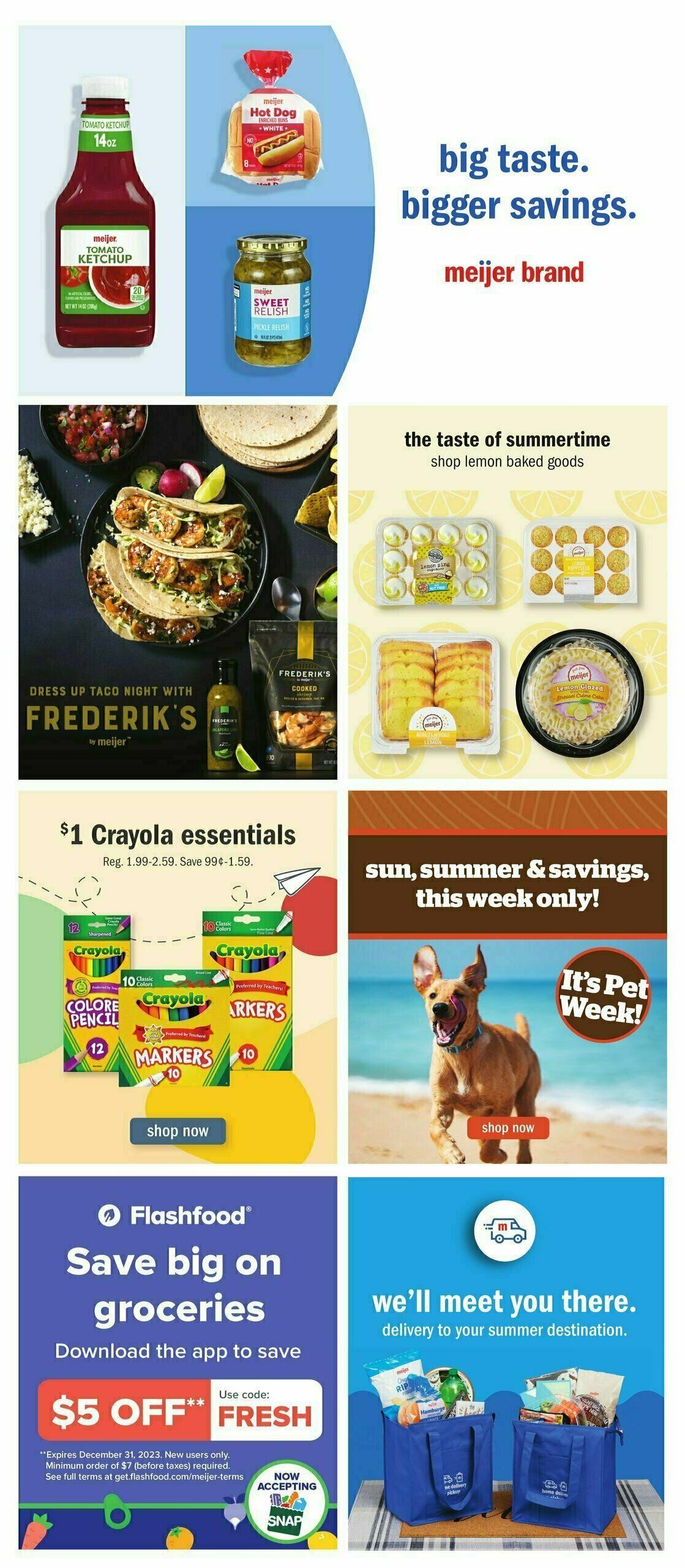 Meijer Weekly Ad from July 9