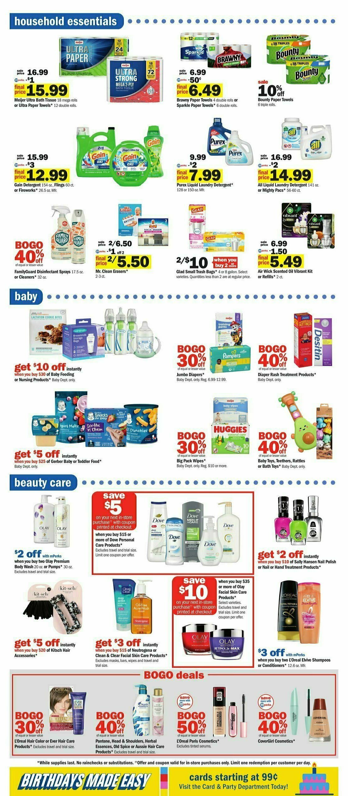 Meijer Weekly Ad from July 9