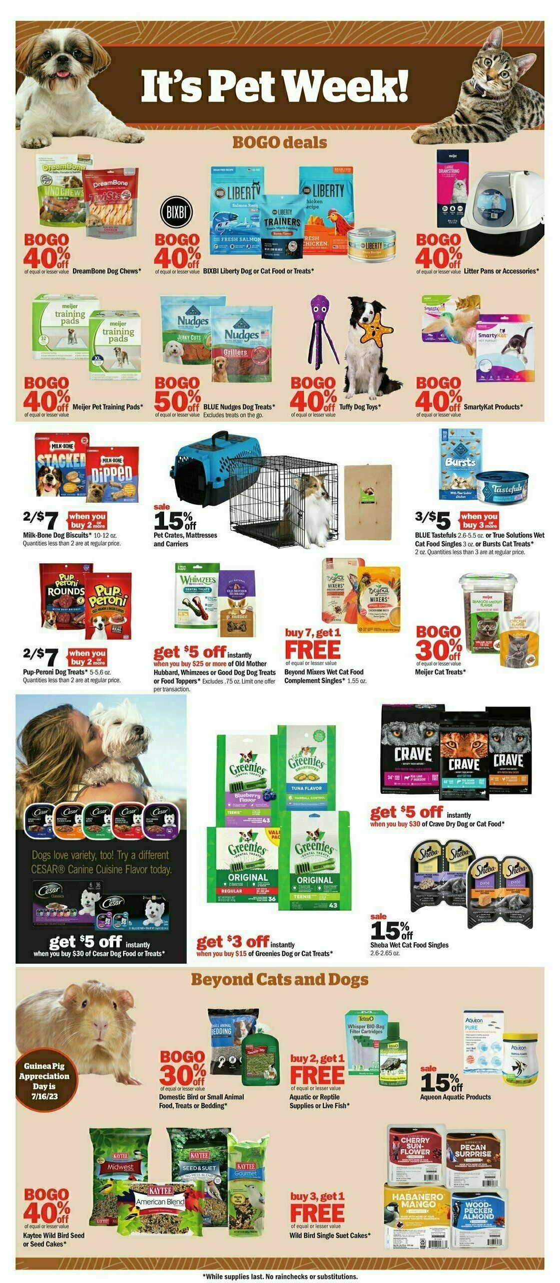 Meijer Weekly Ad from July 9