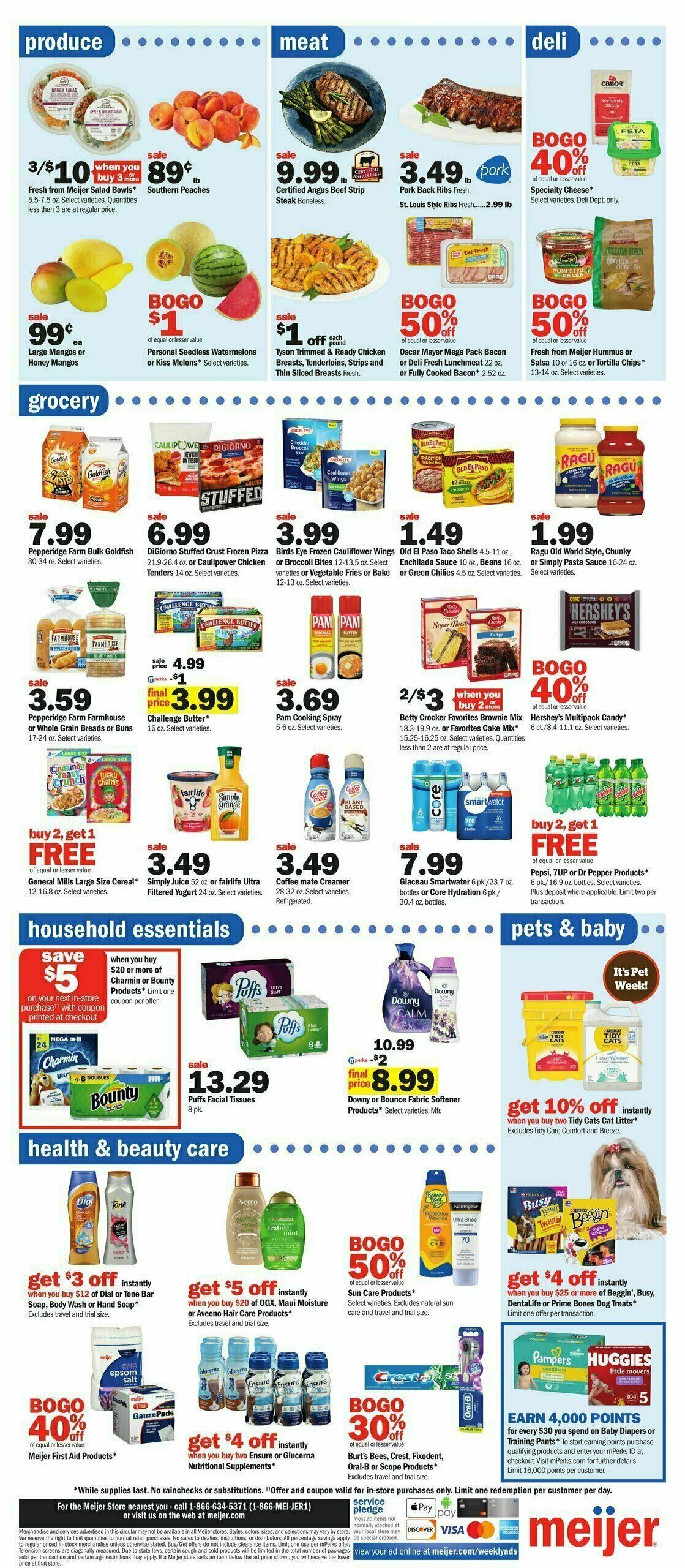 Meijer Weekly Ad from July 9