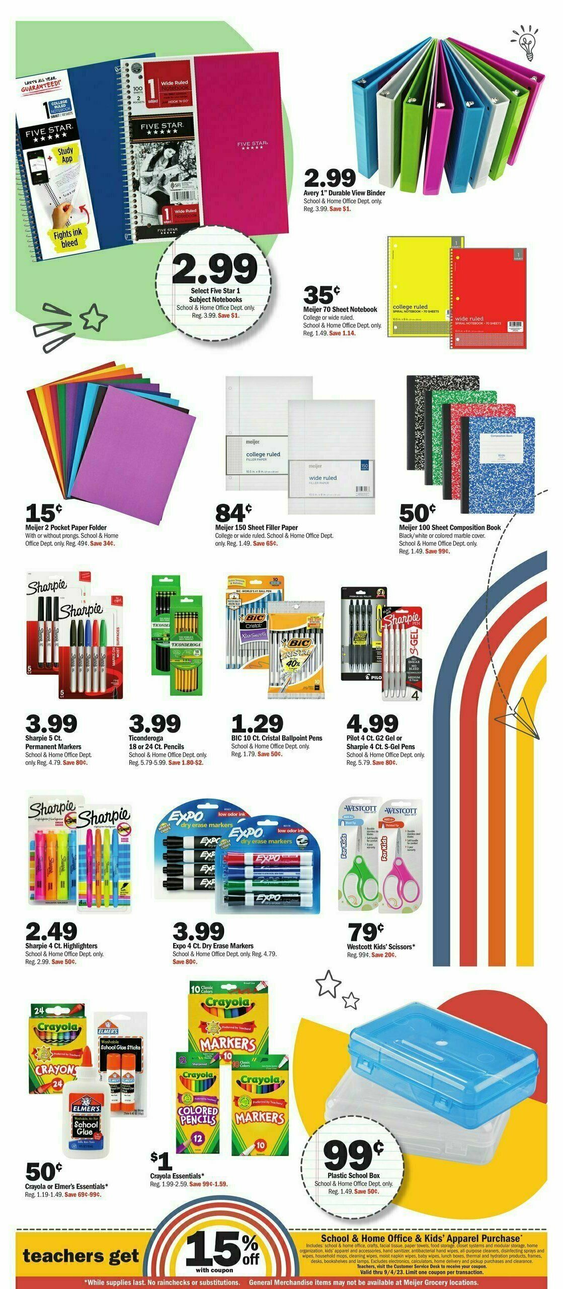 Meijer Weekly Ad from July 9