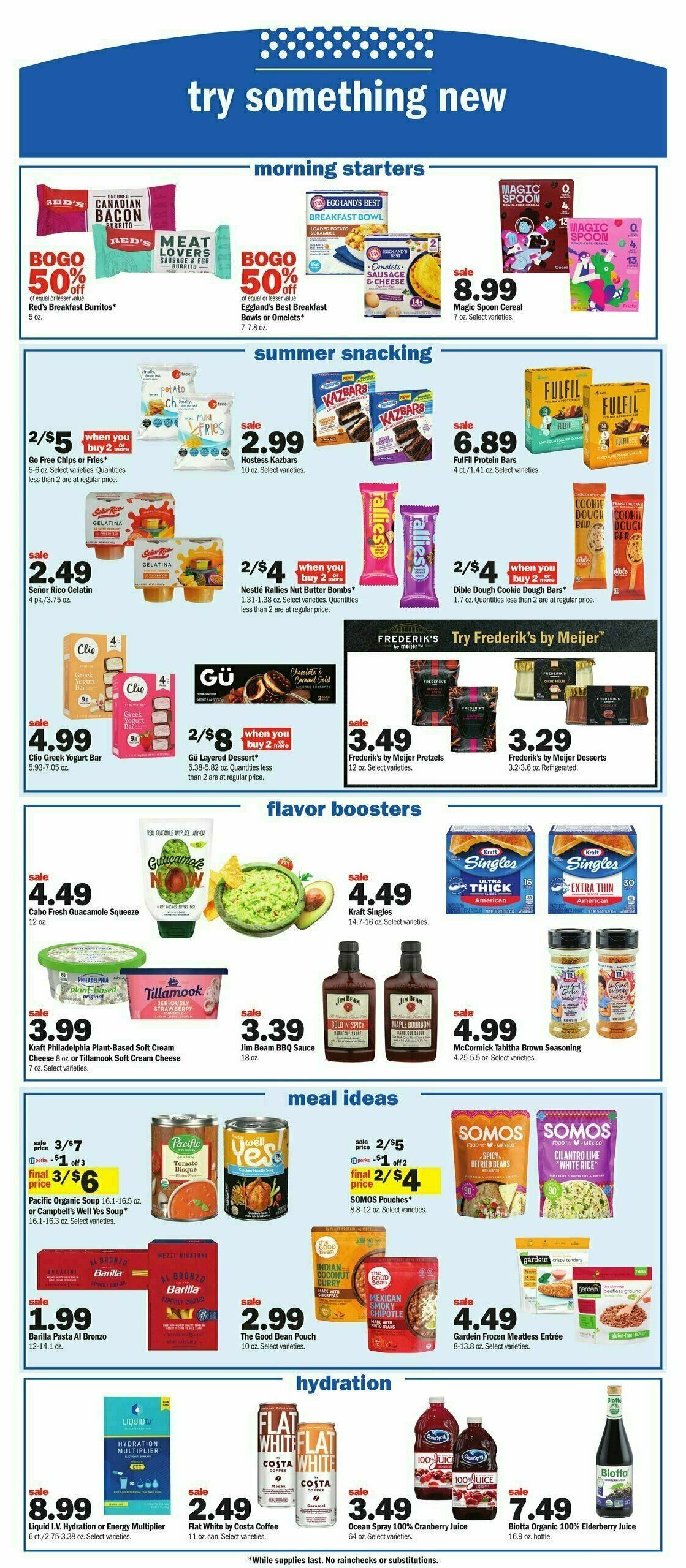 Meijer Weekly Ad from July 9