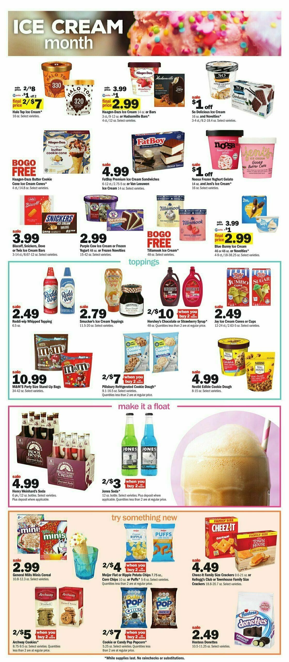 Meijer Weekly Ad from July 9