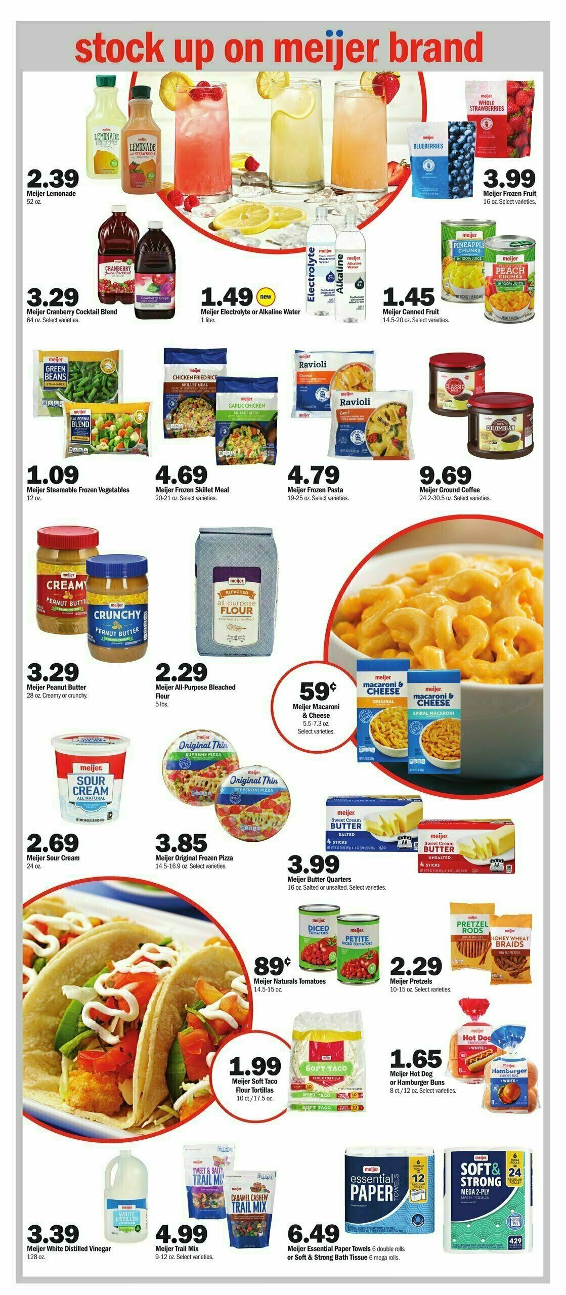 Meijer Weekly Ad from July 9