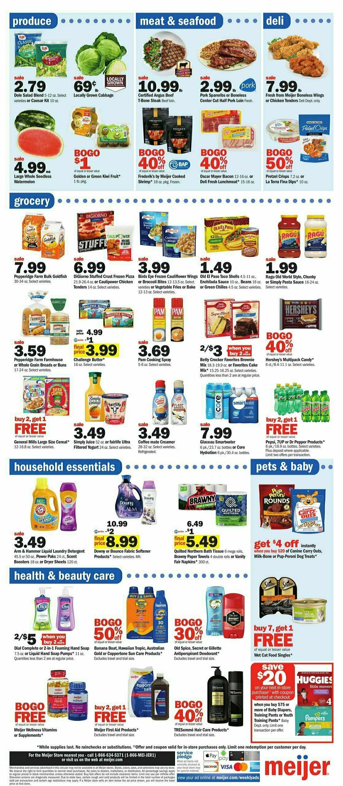 Meijer Weekly Ad from July 16
