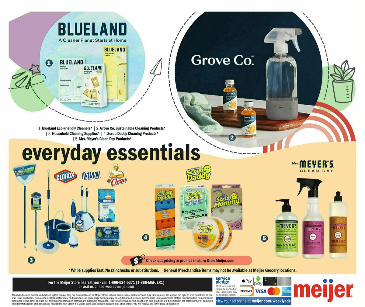 Meijer Back to College Ad Weekly Ad from July 16