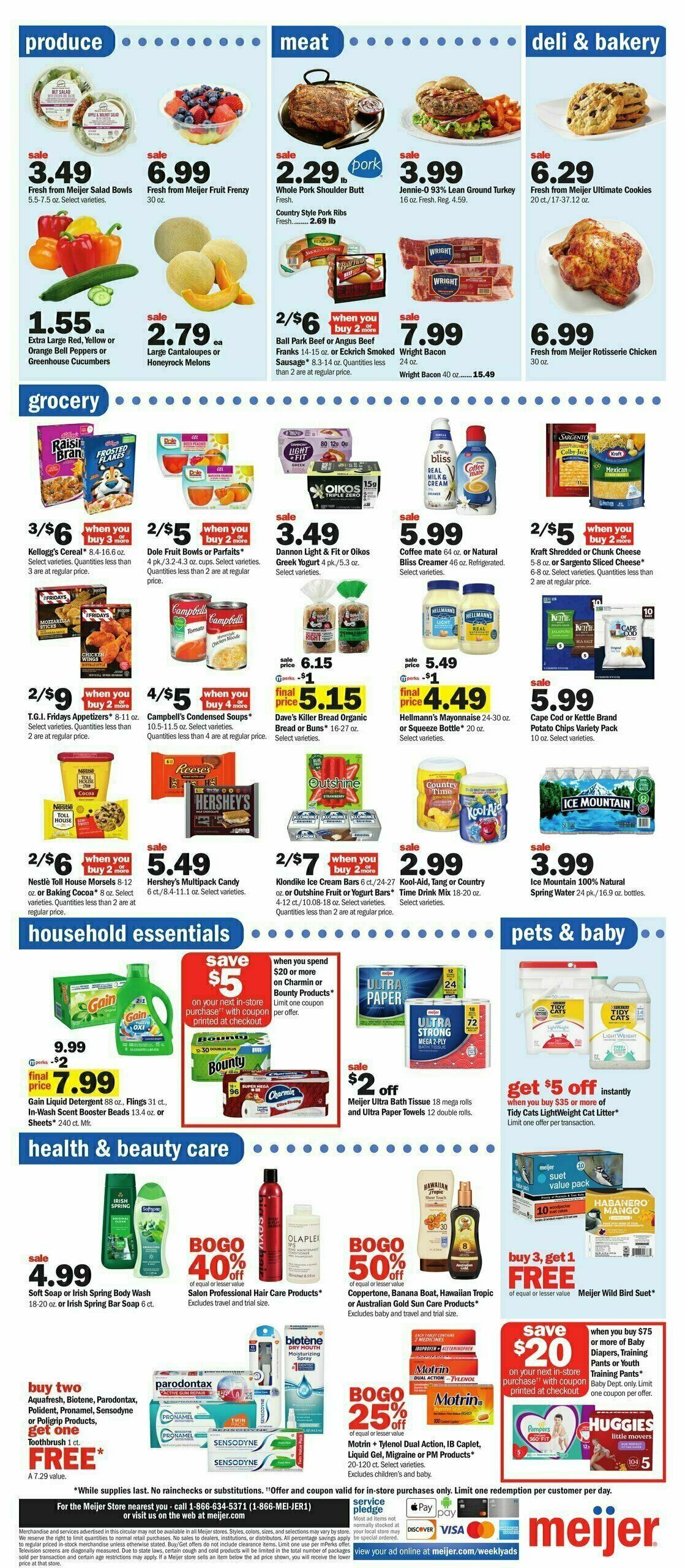 Meijer Weekly Ad from July 23