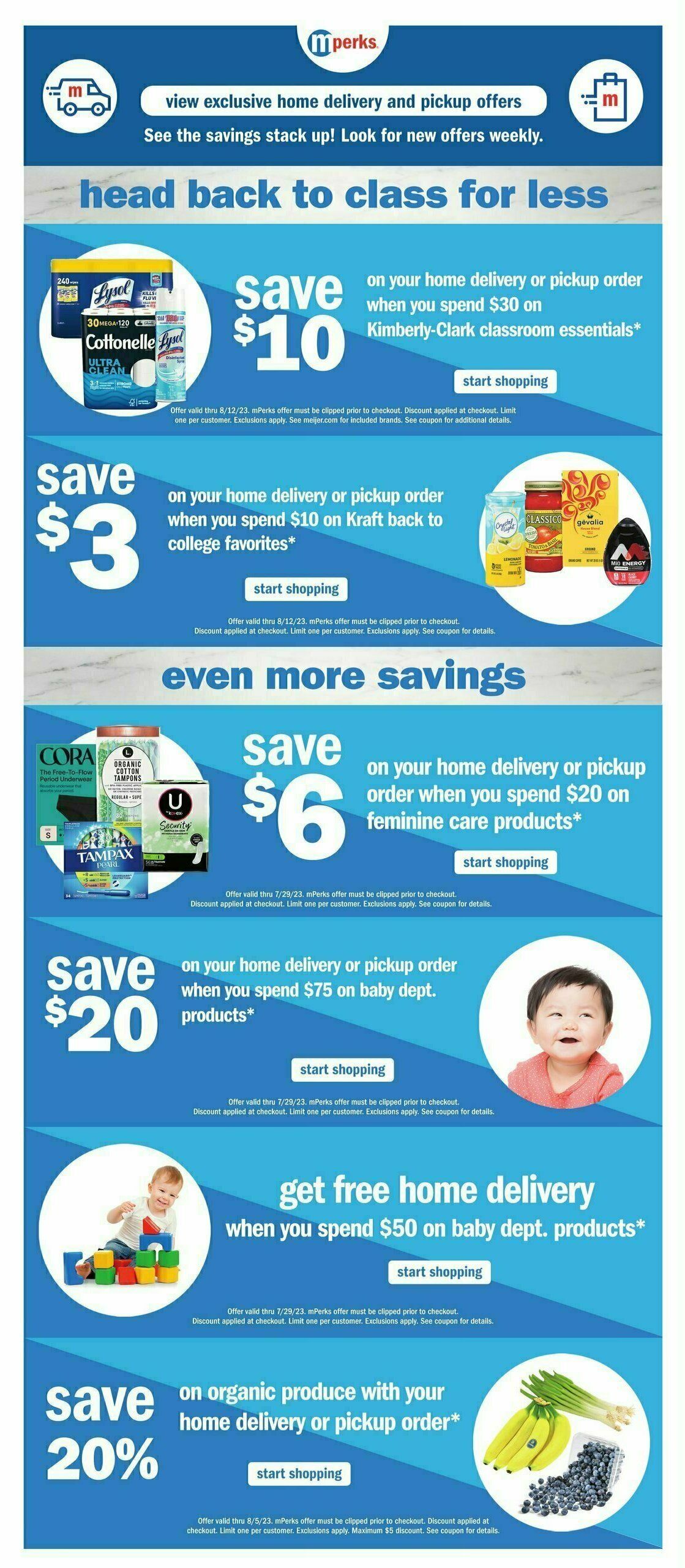 Meijer Weekly Ad from July 23