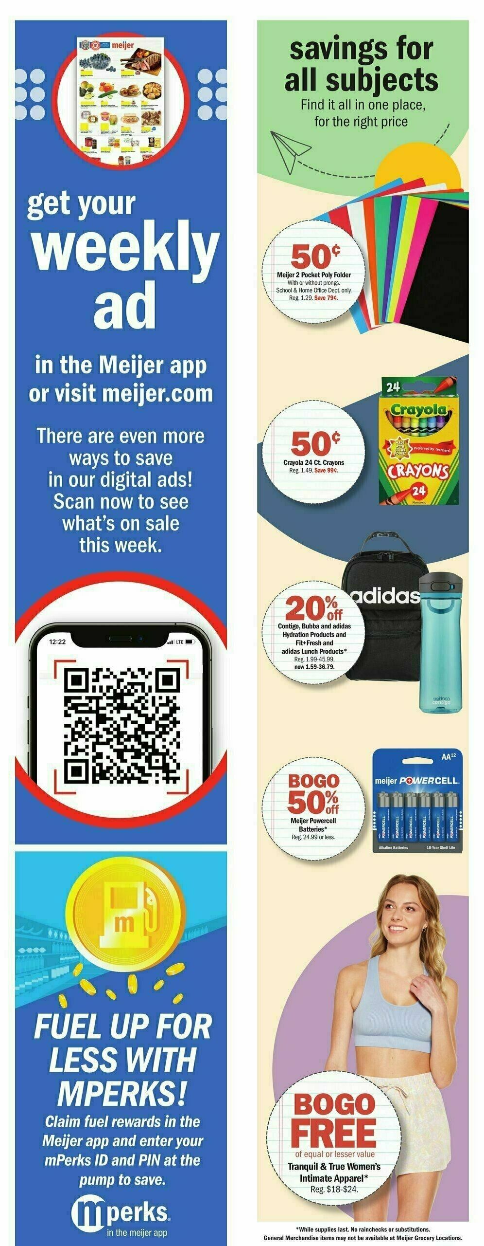 Meijer Weekly Ad from July 30