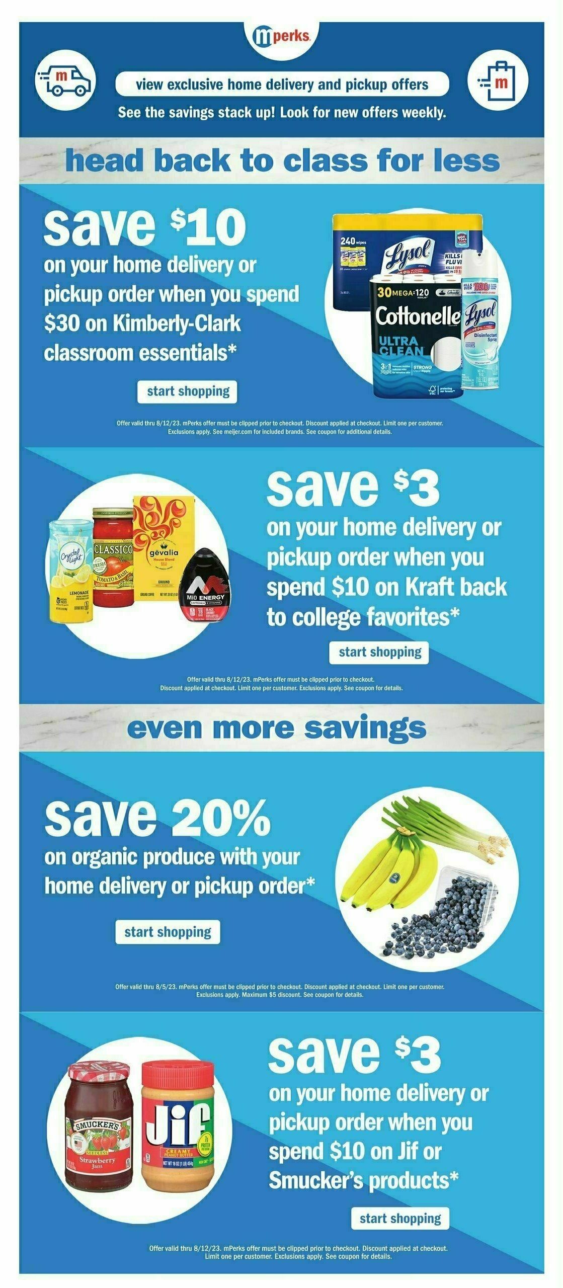 Meijer Weekly Ad from July 30