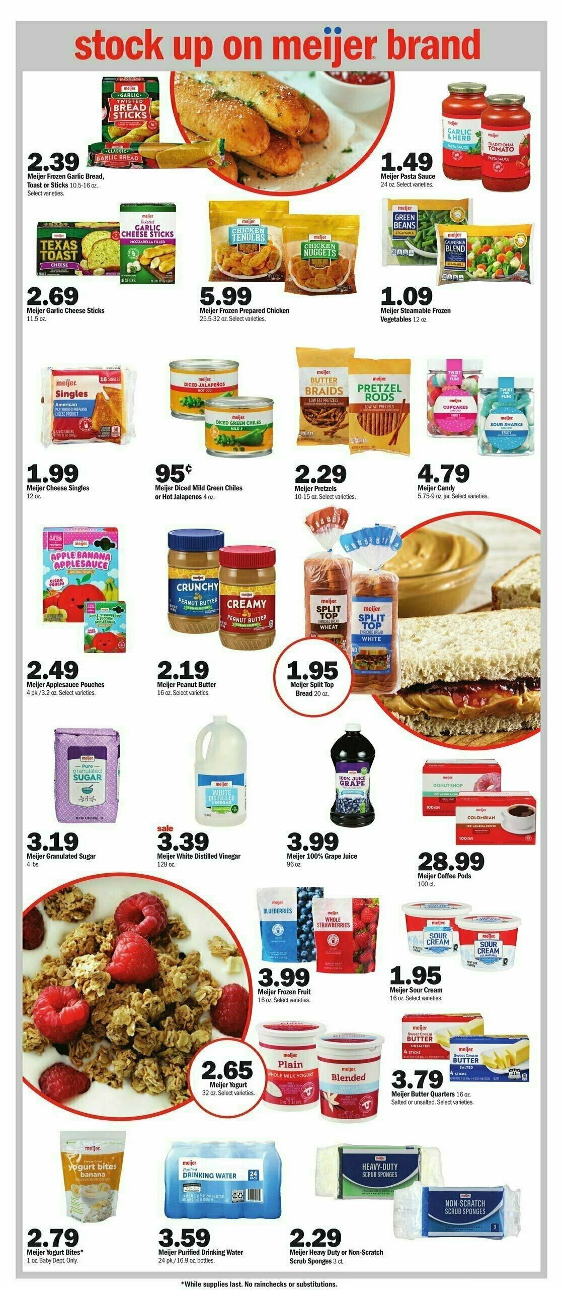 Meijer Weekly Ad from August 6