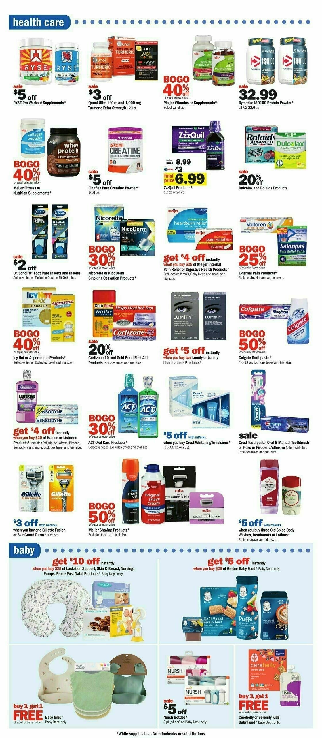 Meijer Weekly Ad from August 6