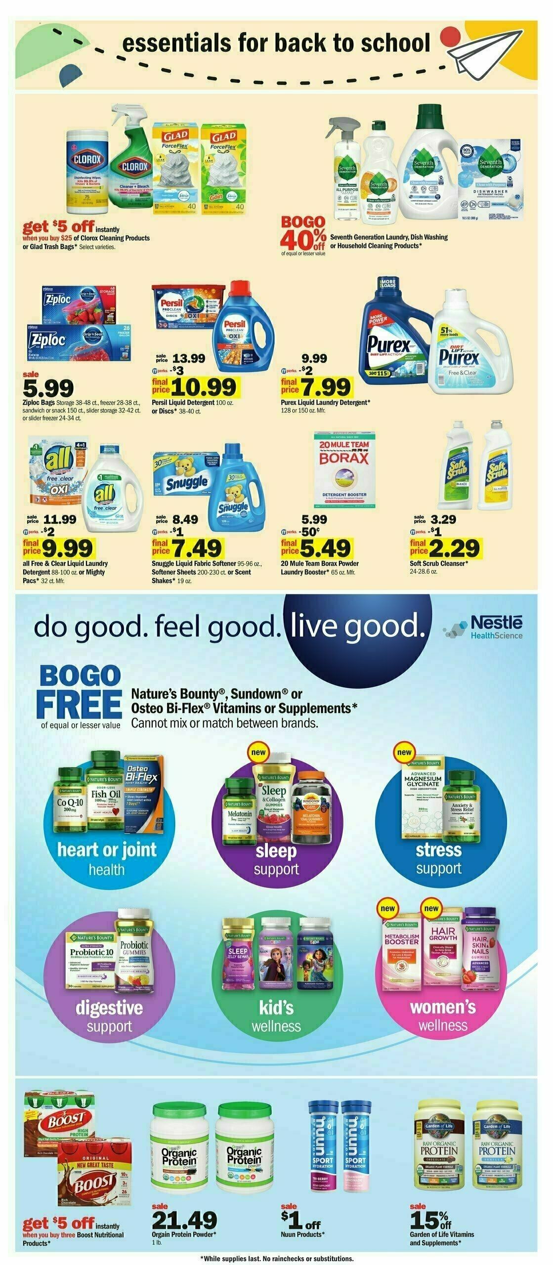 Meijer Weekly Ad from August 6