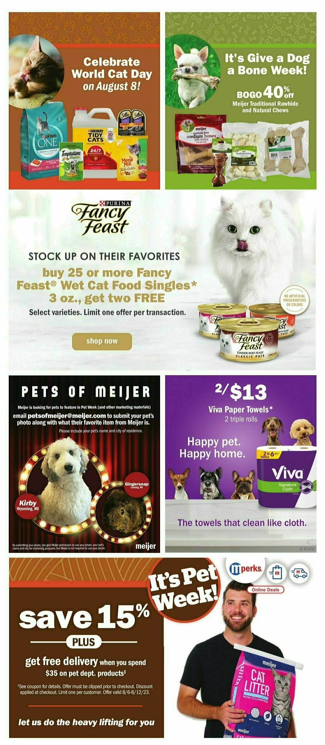 Meijer Weekly Ad from August 6
