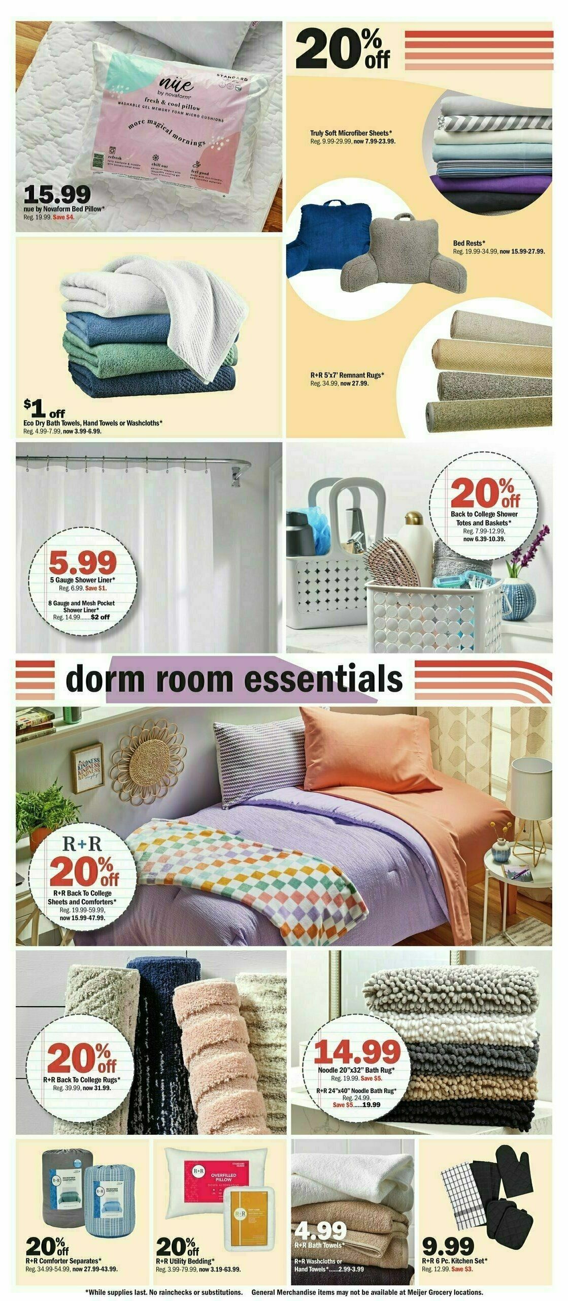 Meijer Weekly Ad from August 6