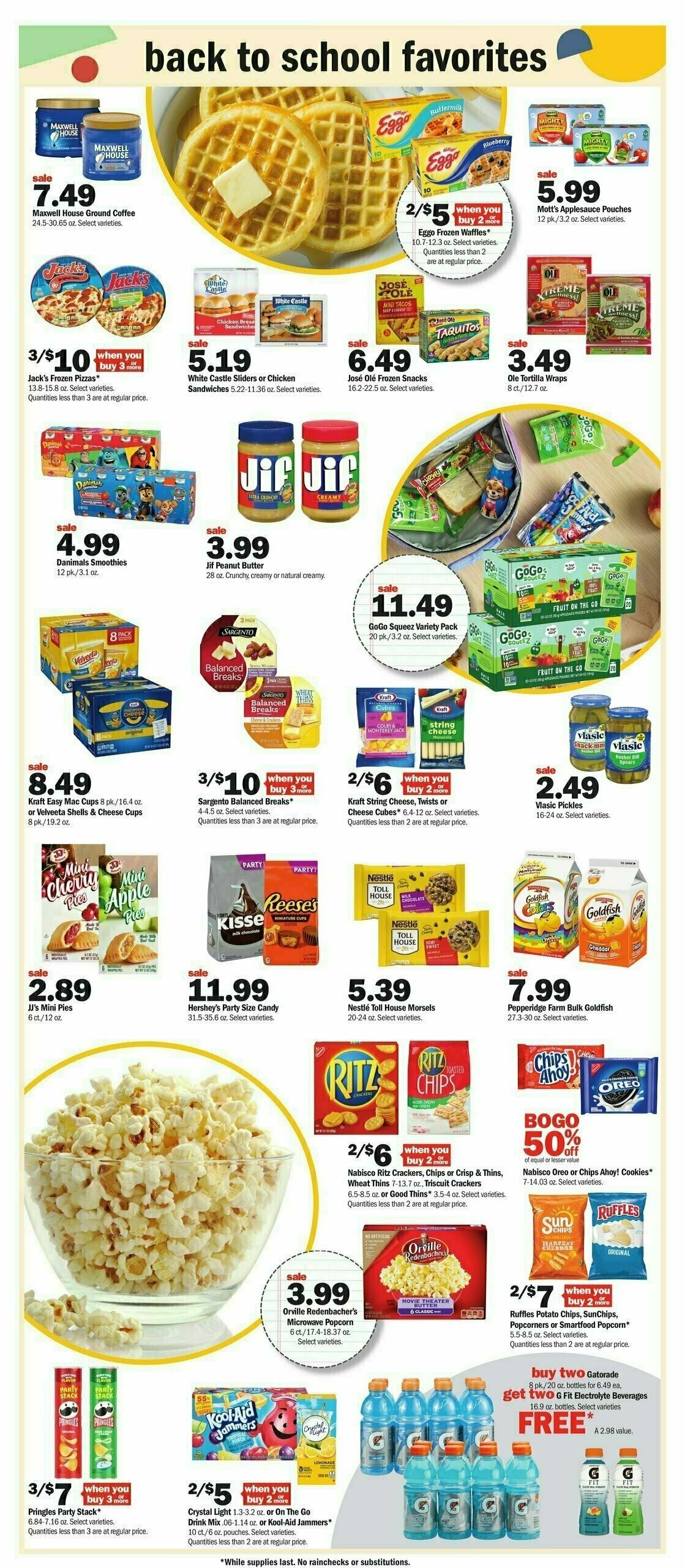 Meijer Weekly Ad from August 6