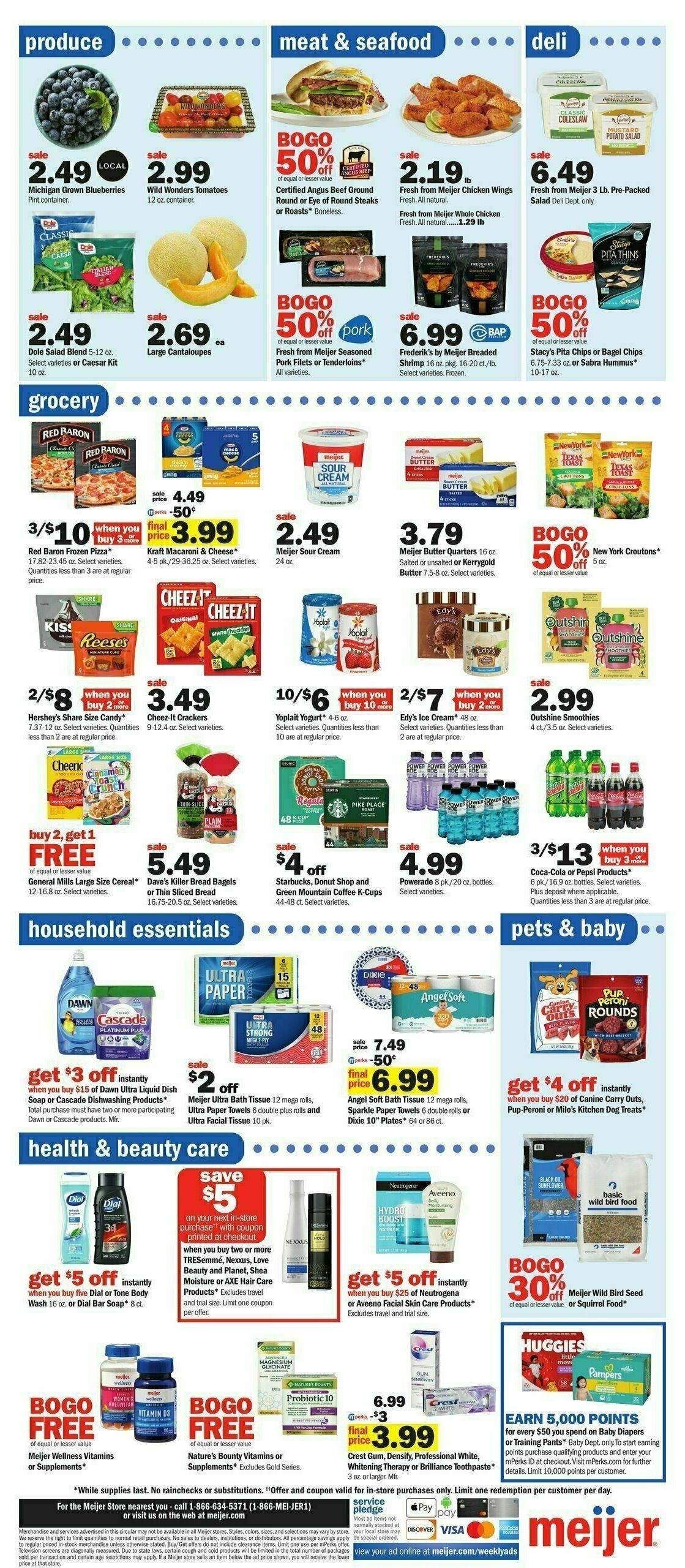 Meijer Weekly Ad from August 20