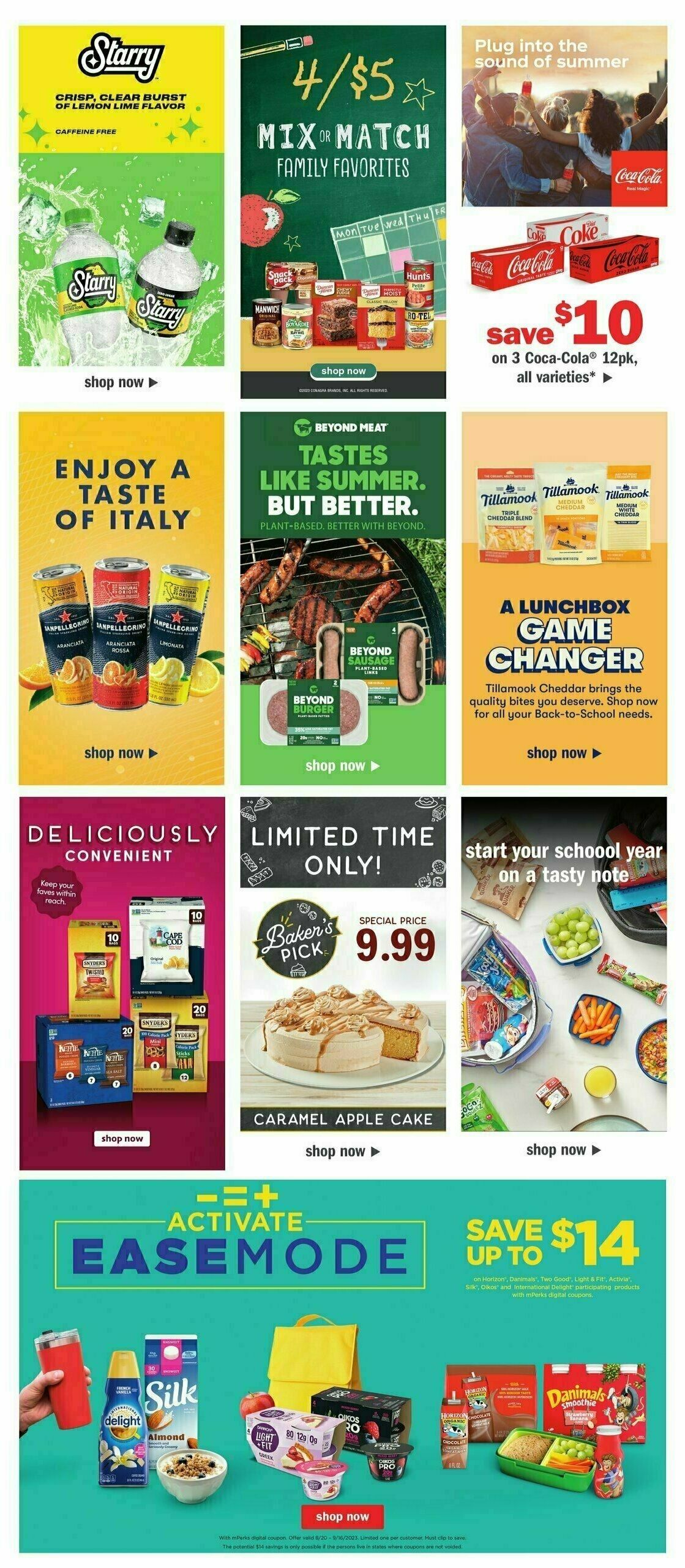Meijer Weekly Ad from August 20