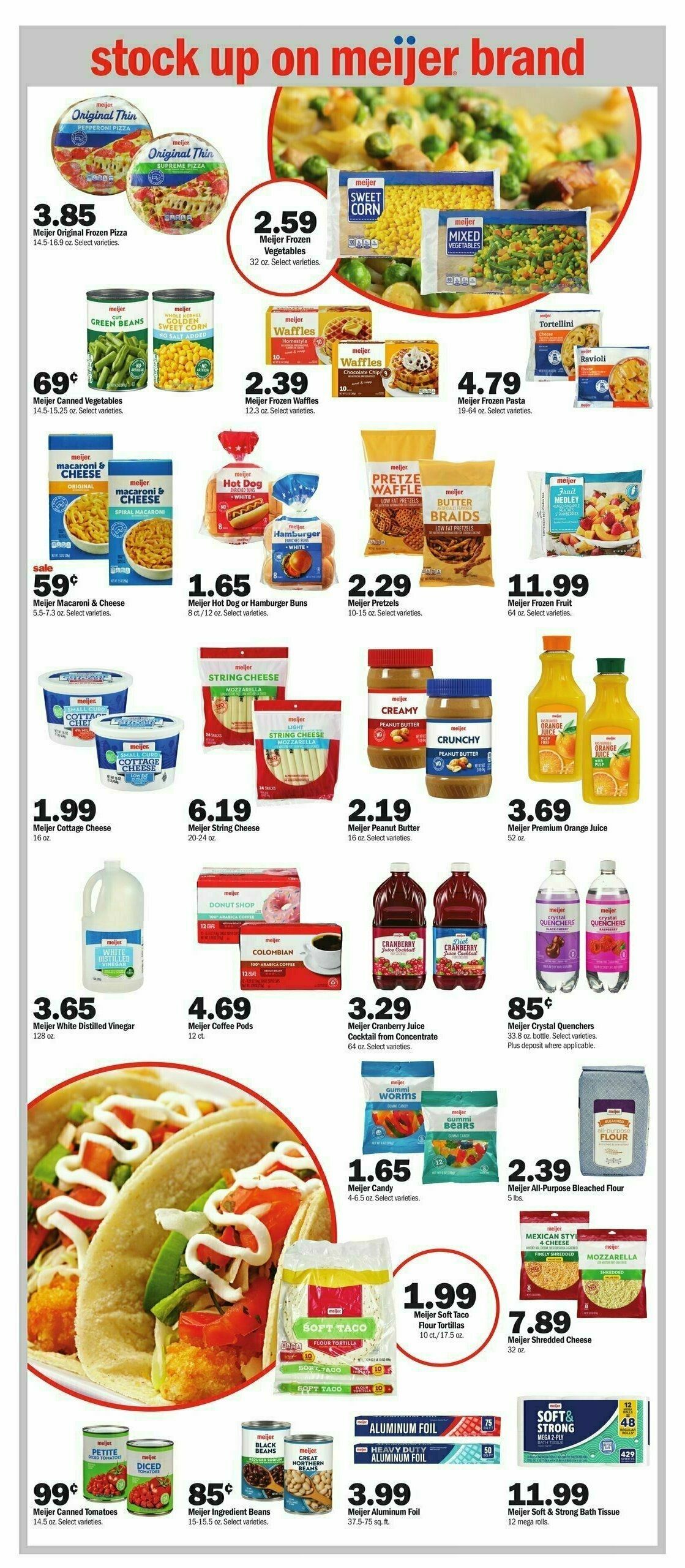 Meijer Weekly Ad from September 3