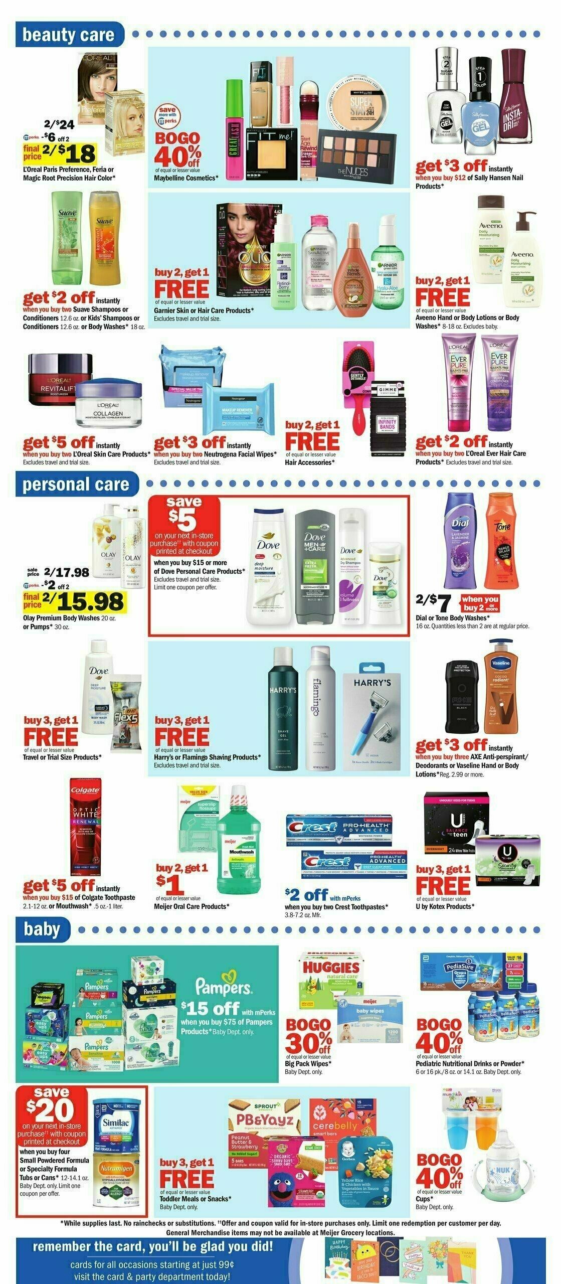 Meijer Weekly Ad from September 3