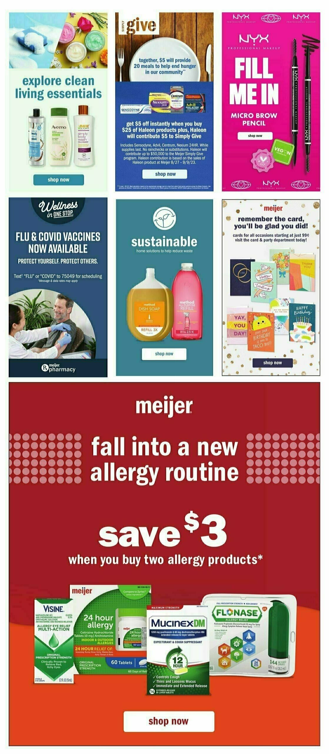 Meijer Weekly Ad from September 3
