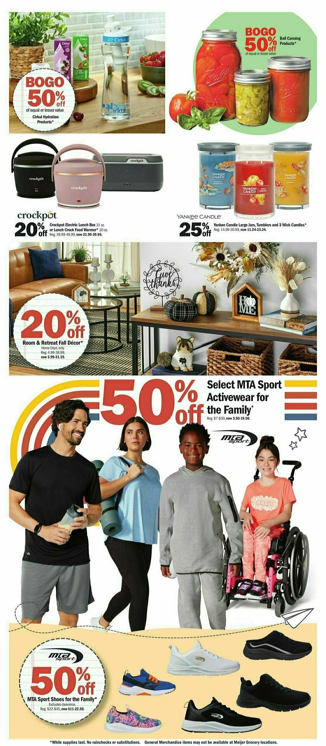 Meijer Weekly Ad from September 3