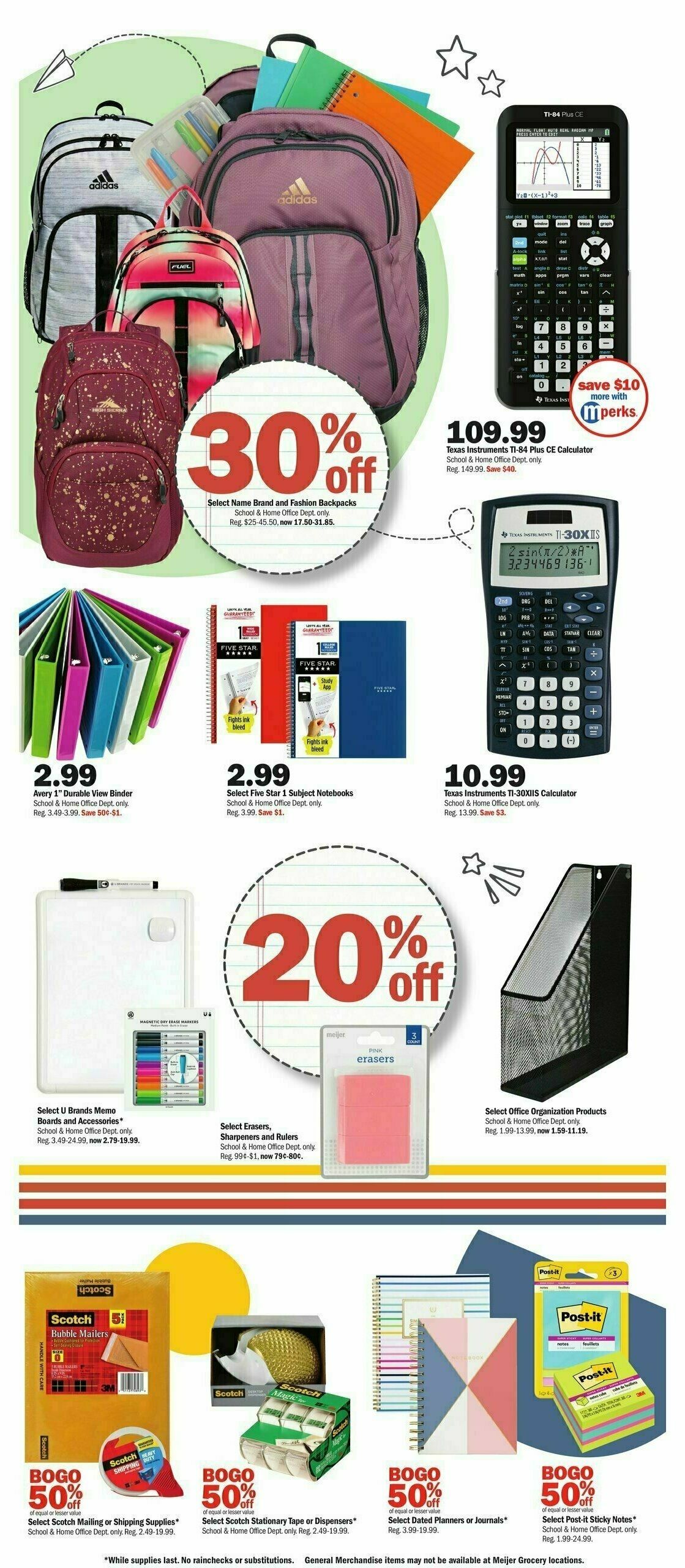 Meijer Weekly Ad from September 3