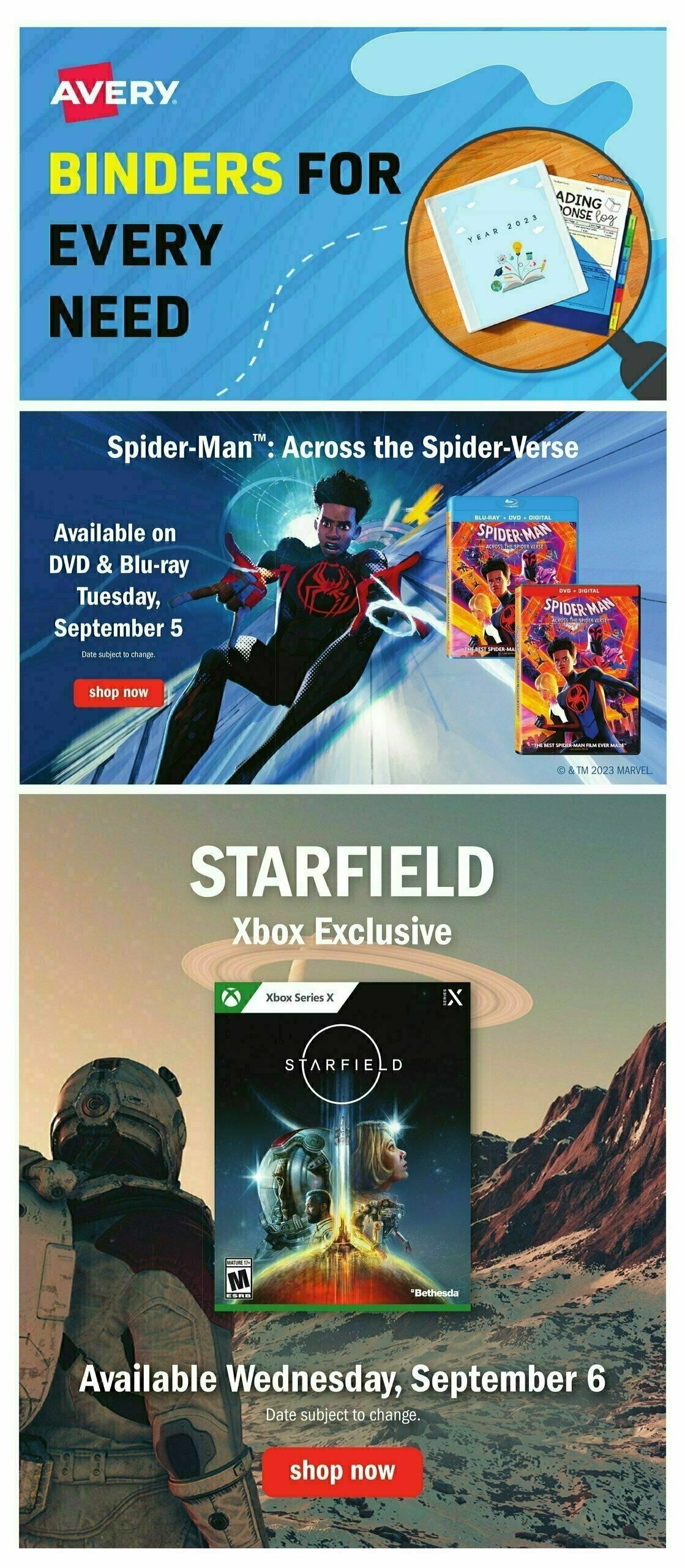 Meijer Weekly Ad from September 3