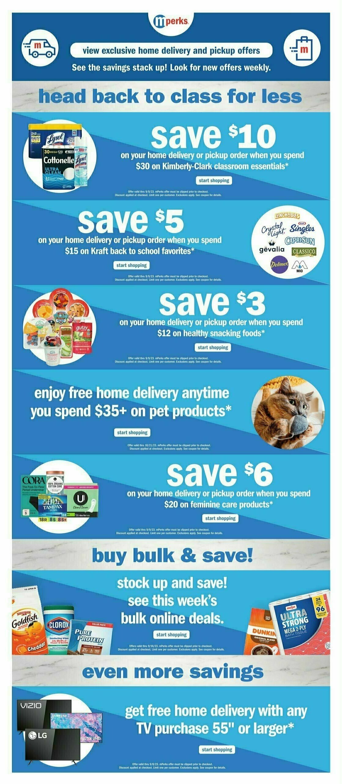 Meijer Weekly Ad from September 3
